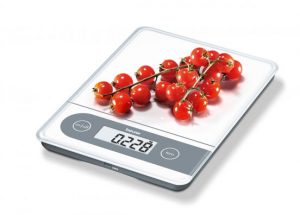MULTI -USE X LARGE GLASS SCALE - with memory display-204