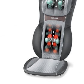 3D HIGH DEF SHIATSU MASSAGE SEAT W/ ELECTRONIC NECK MASSAGE HEIGHT ADJUST & REMOVABLE COVER-294